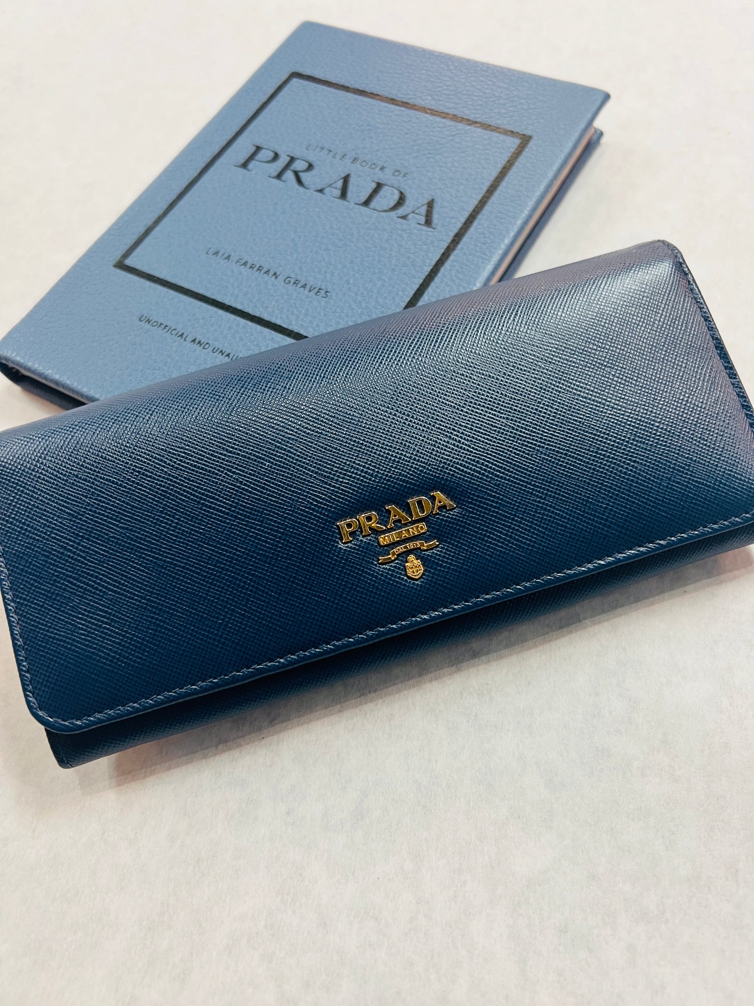 Prada Saffiano Wallet in Leather - Prada Leather Wallet