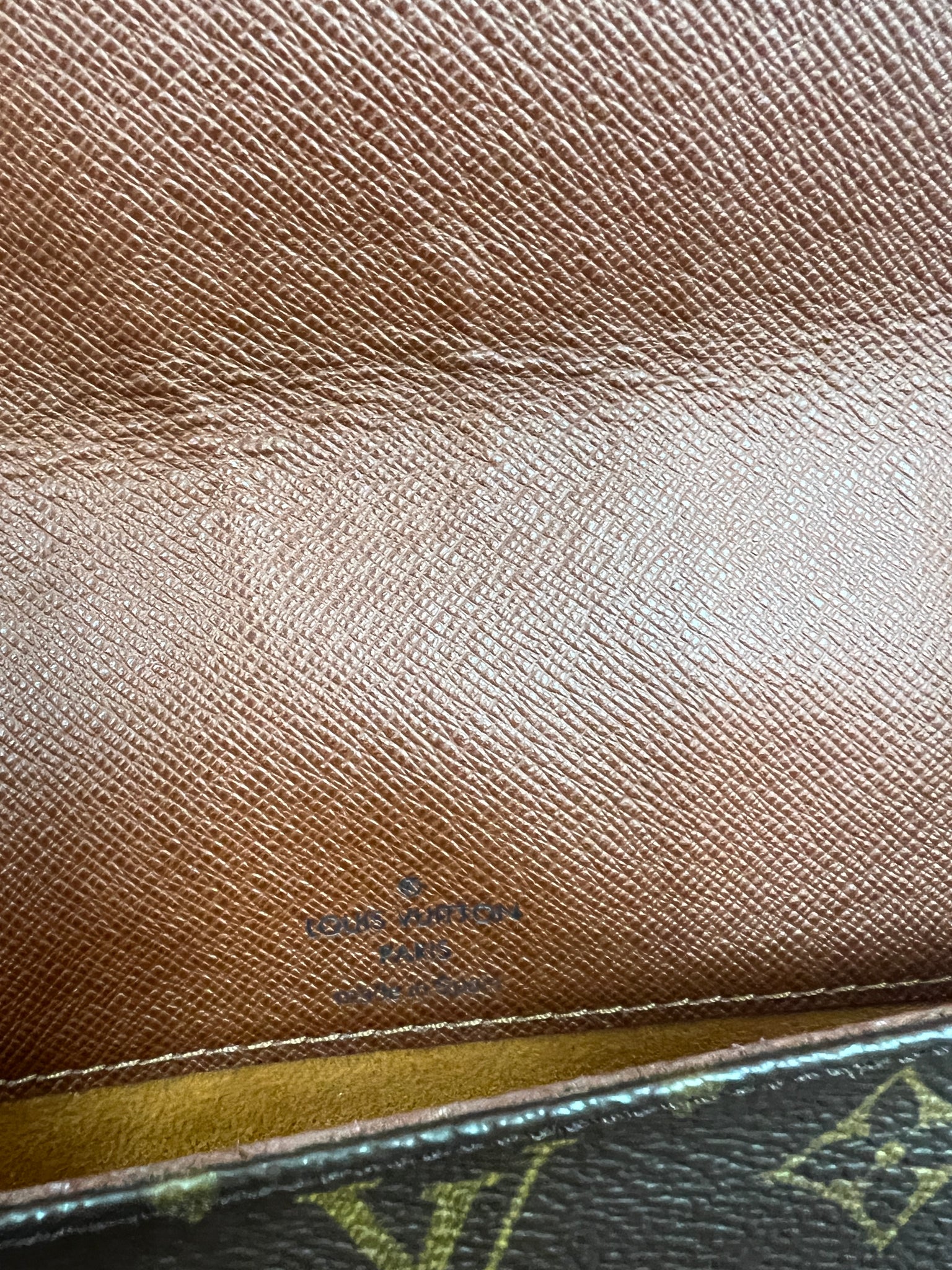 Authentic Louis Vuitton Musette Tango Vintage Leather 