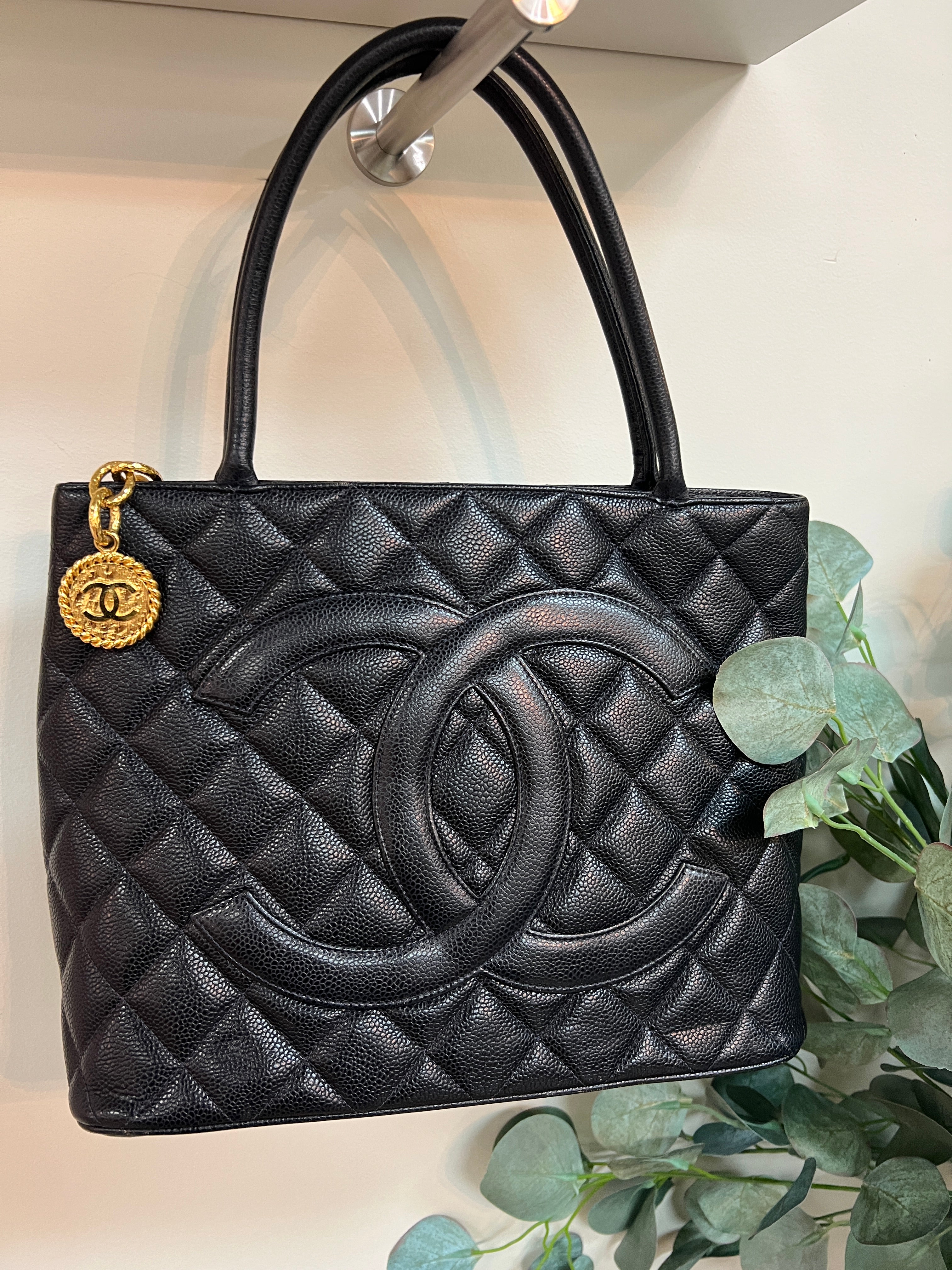 Chanel Caviar Medallion Tote - Totes, Handbags