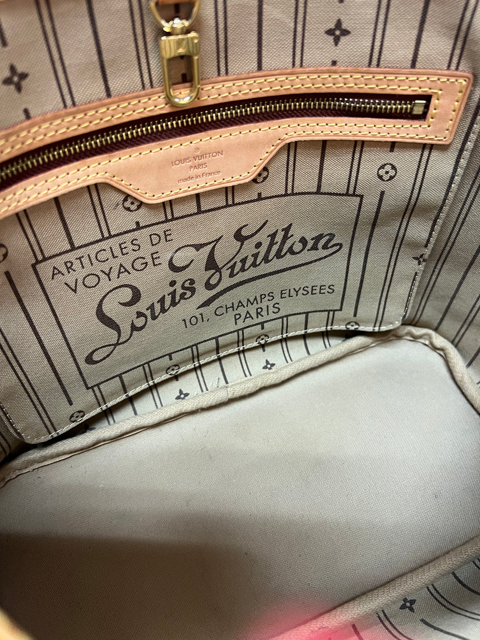 Louis Vuitton101 Champs Elysees Paris Handbag